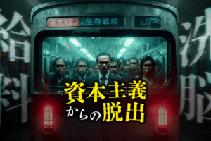 【脱出】給料という名の洗脳。運に頼らず資本主義をハックする「個人の富」の作り方